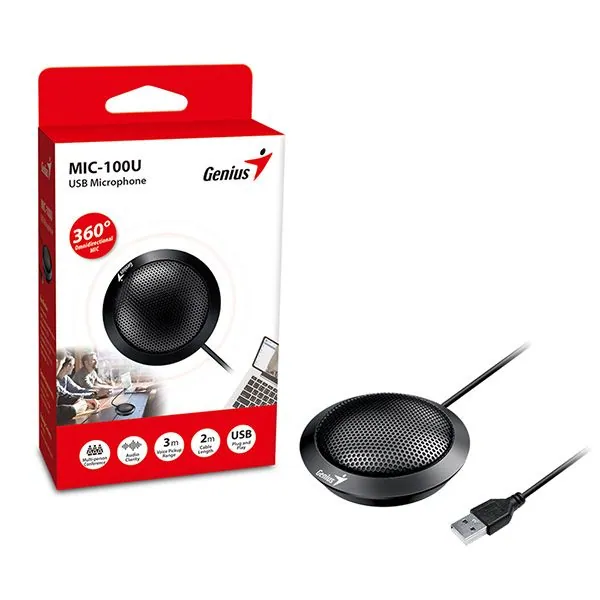 Genius MIC-100U Microphone Black – 4. kép