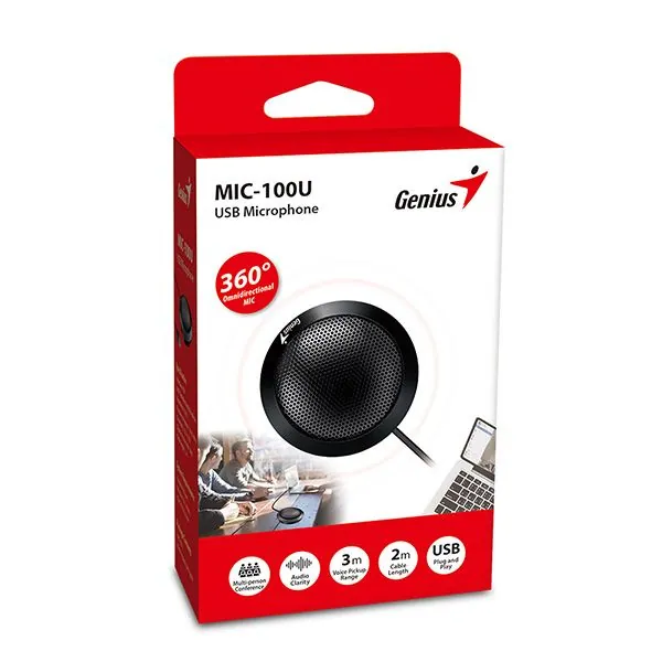 Genius MIC-100U Microphone Black – 5. kép