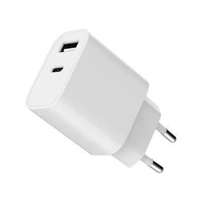 Gembird 2-Port Universal USB Charger A+C 2.4A White – 2. kép