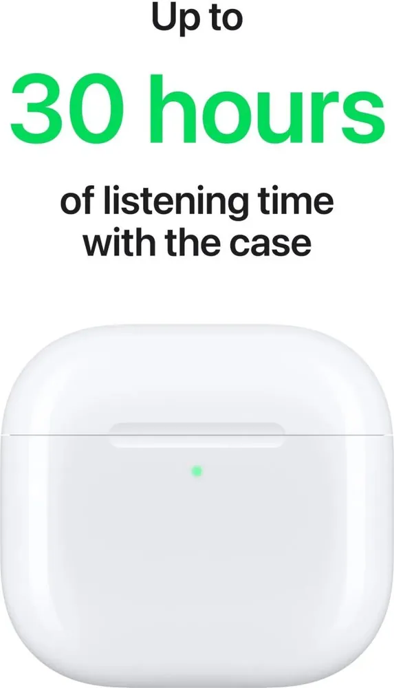Apple AirPods 4 (USB-C) Headset White – 3. kép
