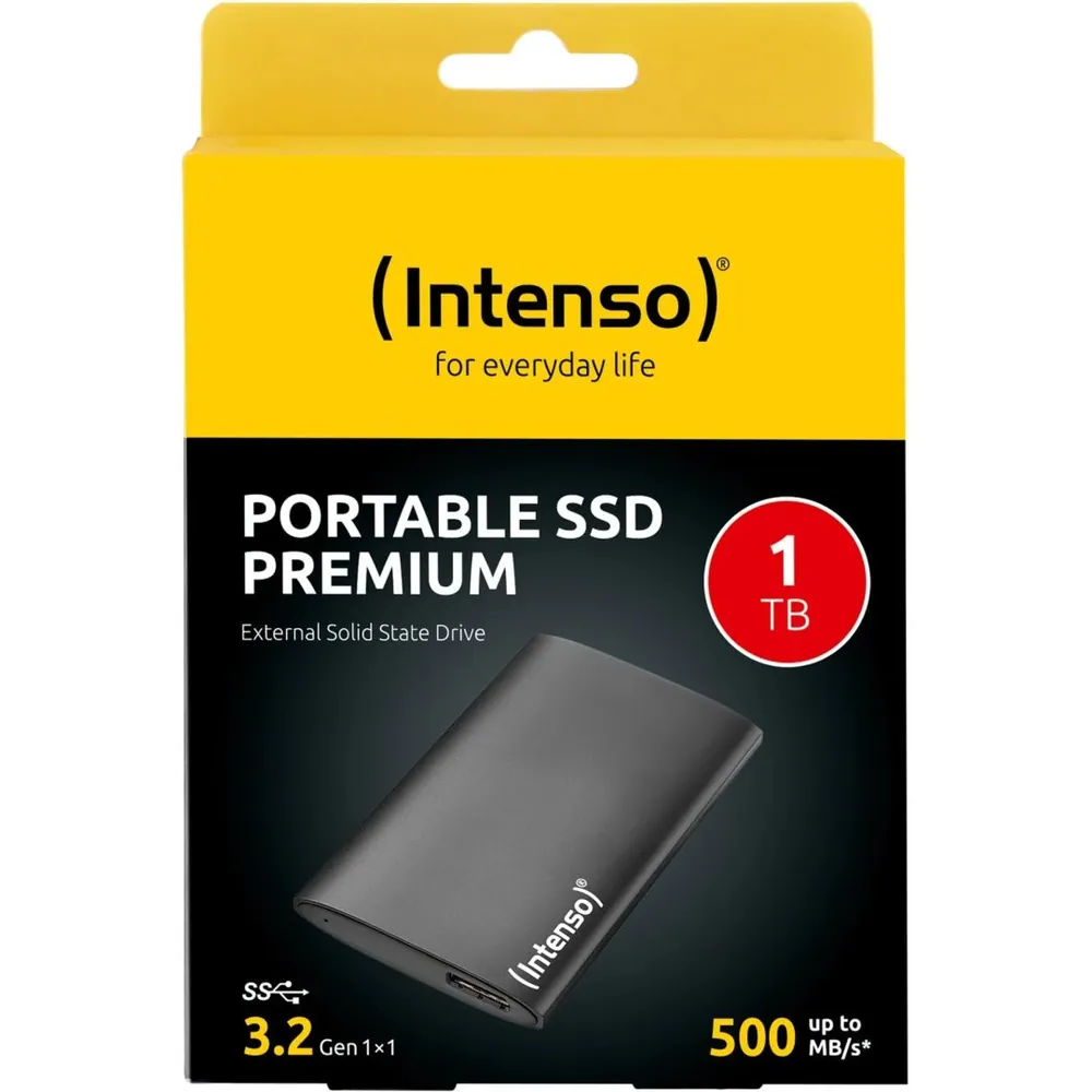 Intenso 1TB USB3.2 Premium Portable SSD Black – 4. kép