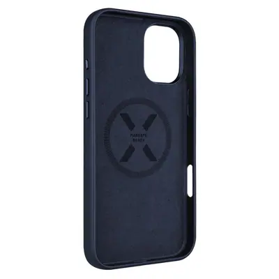 FIXED MagLeather telefontok MagSafe támogatással az Apple iPhone 16 Plus készülékhez, kék – 2. kép