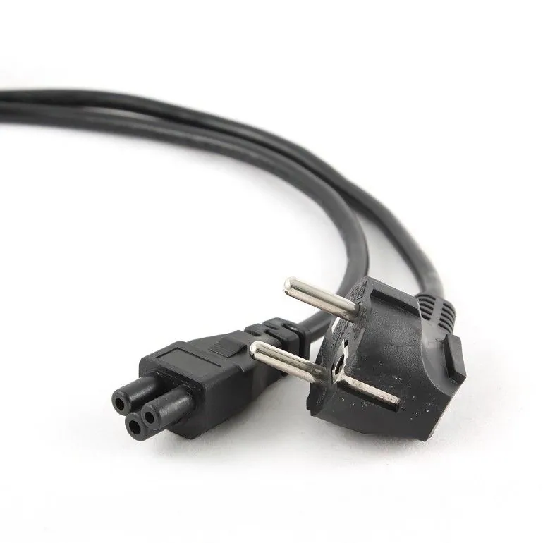 Gembird PC-186-ML12-0.5M Power cord (C5) VDE approved 0,5m Black – 2. kép