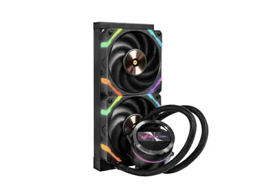 Valkyrie Dragonfang 240 ARGB AiO CPU Liquid Cooler Black – 2. kép