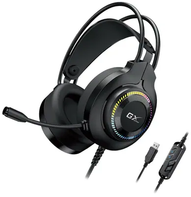 Genius HS-GX580U Gaming Headset Black – 2. kép