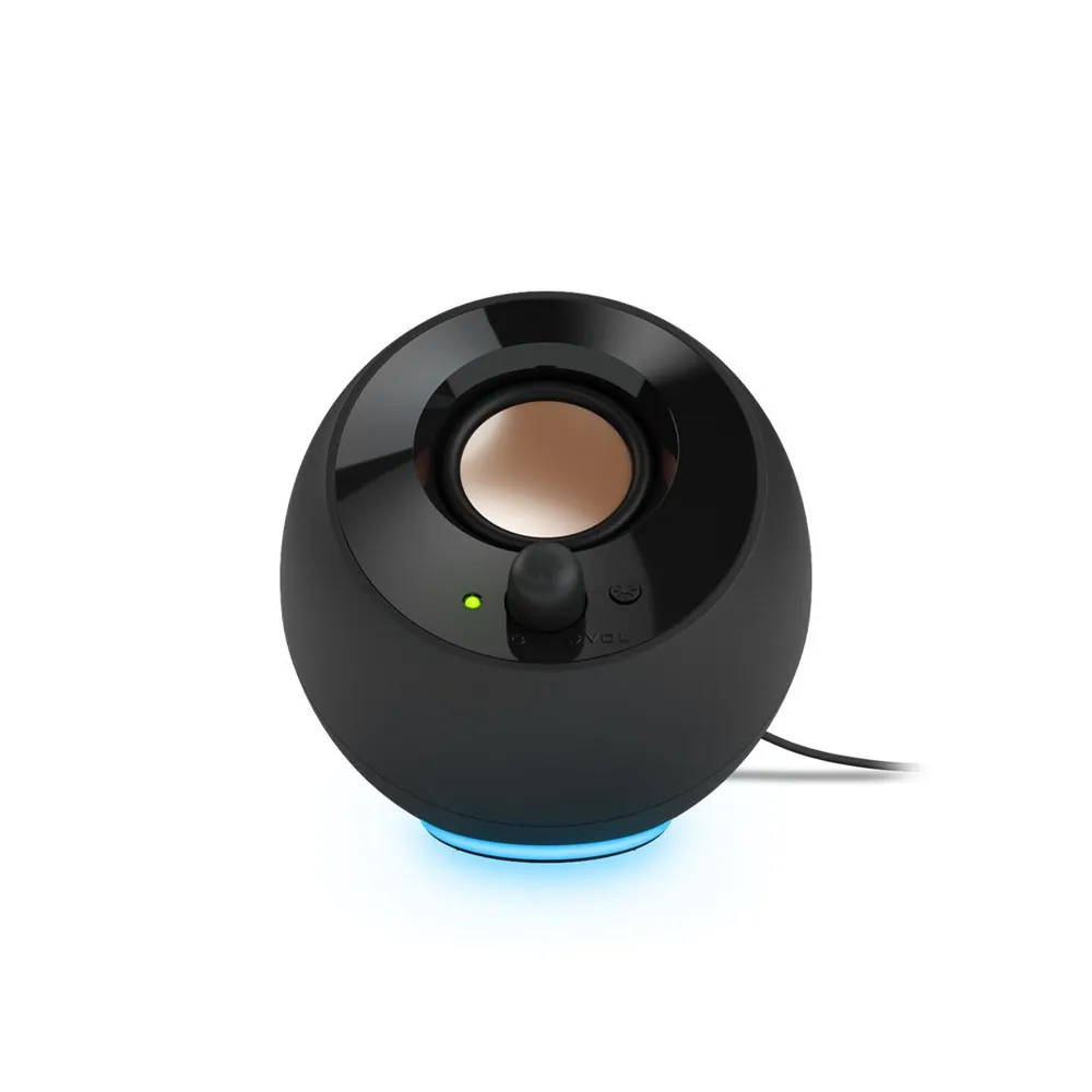 Creative Pebble SE 2.0 USB-C Powered PC Speakers with RGB Lighting Black – 3. kép