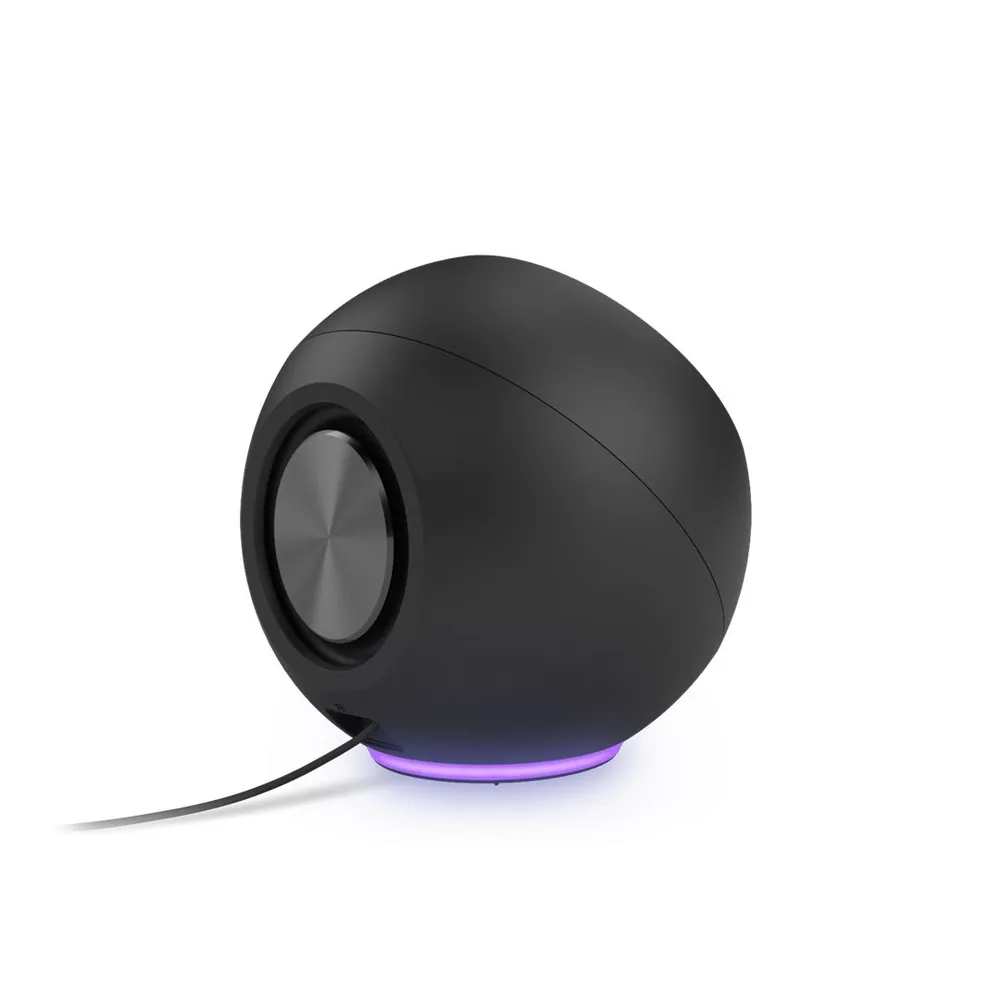 Creative Pebble SE 2.0 USB-C Powered PC Speakers with RGB Lighting Black – 4. kép