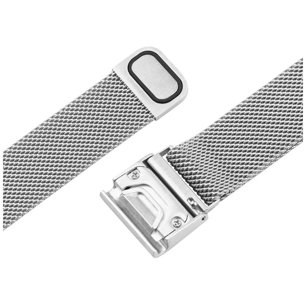 FIXED Mesh szíj Garmin QuickFit 20mm, Silver – 3. kép