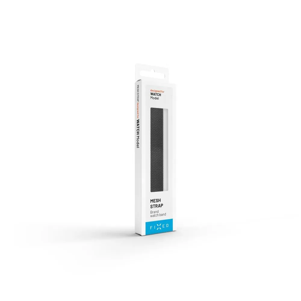 FIXED Mesh szíj Garmin QuickFit 20mm, Silver – 4. kép