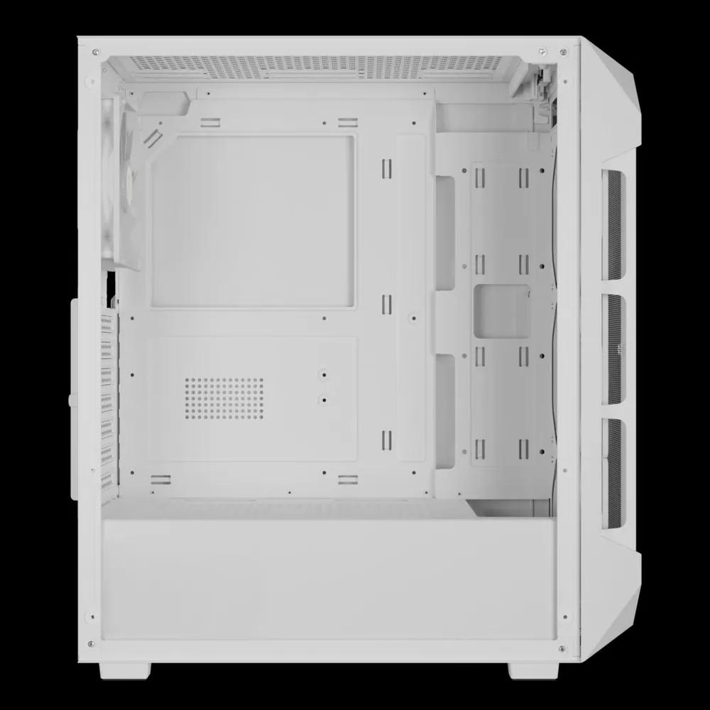Gamdias Aura GC1 Elite WH ARGB Tempered Glass White – 7. kép