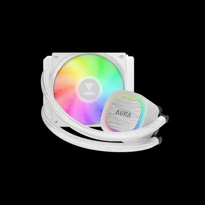 Gamdias Aura GL120 V2 WH Performance ARGB Liquid Cooler – 2. kép