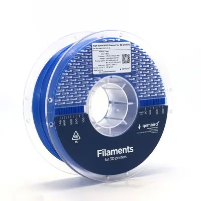 Gembird 3DP-ABS1.75HY-01-B High Speed ABS filament Blue 1,75mm 1kg – 2. kép