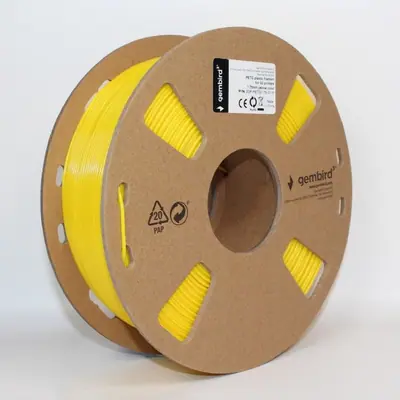 Gembird 3DP-PETG1.75-01-Y Filament PETG Yellow 1,75mm 1kg – 2. kép