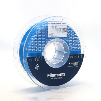 Gembird 3DP-PETG1.75HY-01-B High Speed PETG filament Blue 1,75mm 1kg – 2. kép