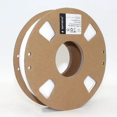 Gembird 3DP-PLA1.75GE-01-W Filament PLA White 1,75mm 200g GEMMA printer spool – 2. kép