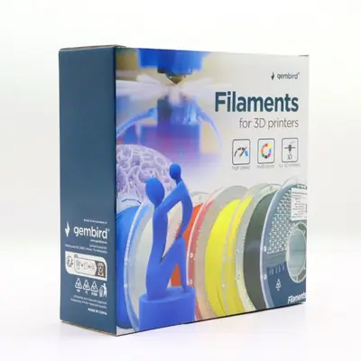Gembird 3DP-PLA1.75HY-01-R High Speed PLA filament Red 1,75mm 1kg – 2. kép
