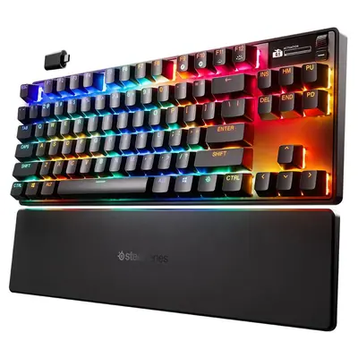 Steelseries Apex Pro TKL Wireless Gen 3 Gaming Keyboard Black UK – 2. kép