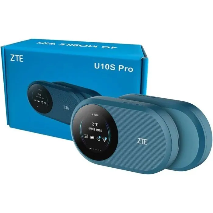ZTE U10S Pro 4G Mobile WiFi6 Hotspot Aqua