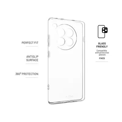FIXED TPU telefontok OnePlus Ace 3 Pro telefonhoz, átlátszó – 2. kép
