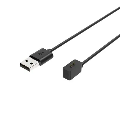 FIXED USB-A Charging Kábel Xiaomi Mi Band/Smart Band 8/9/Pro/Active, fekete – 2. kép