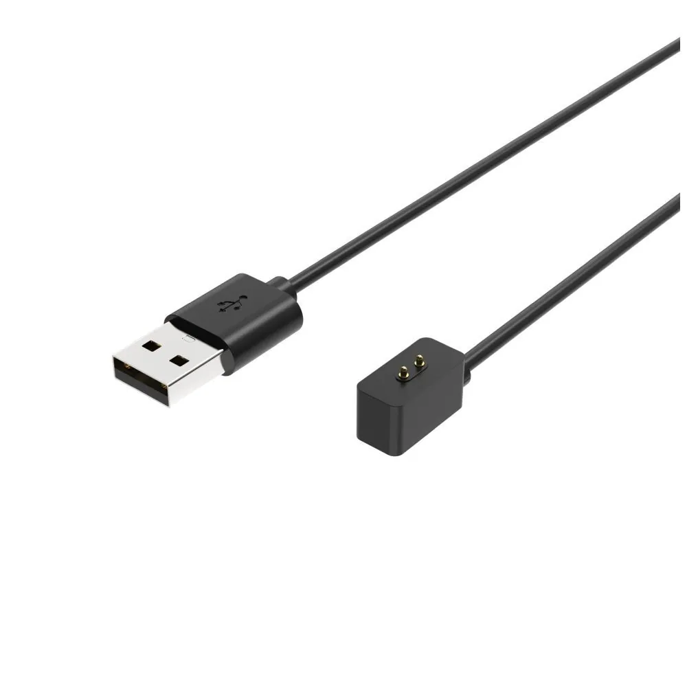 FIXED USB-A Charging Kábel Xiaomi Mi Band/Smart Band 8/9/Pro/Active, fekete – 2. kép
