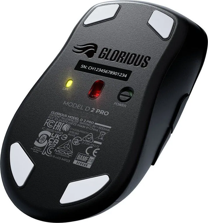 Glorious Model D 2 PRO Series Wireless Mouse Black – 8. kép