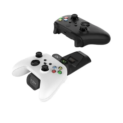 FIXED Kettős töltőállomás Xbox Series S, X kontrollerhez és One vezeték nélküli vezérlőkhöz, fekete – 2. kép