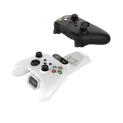 FIXED Kettős töltőállomás Xbox Series S, X kontrollerhez és One vezeték nélküli vezérlőkhöz, fehér – 2. kép