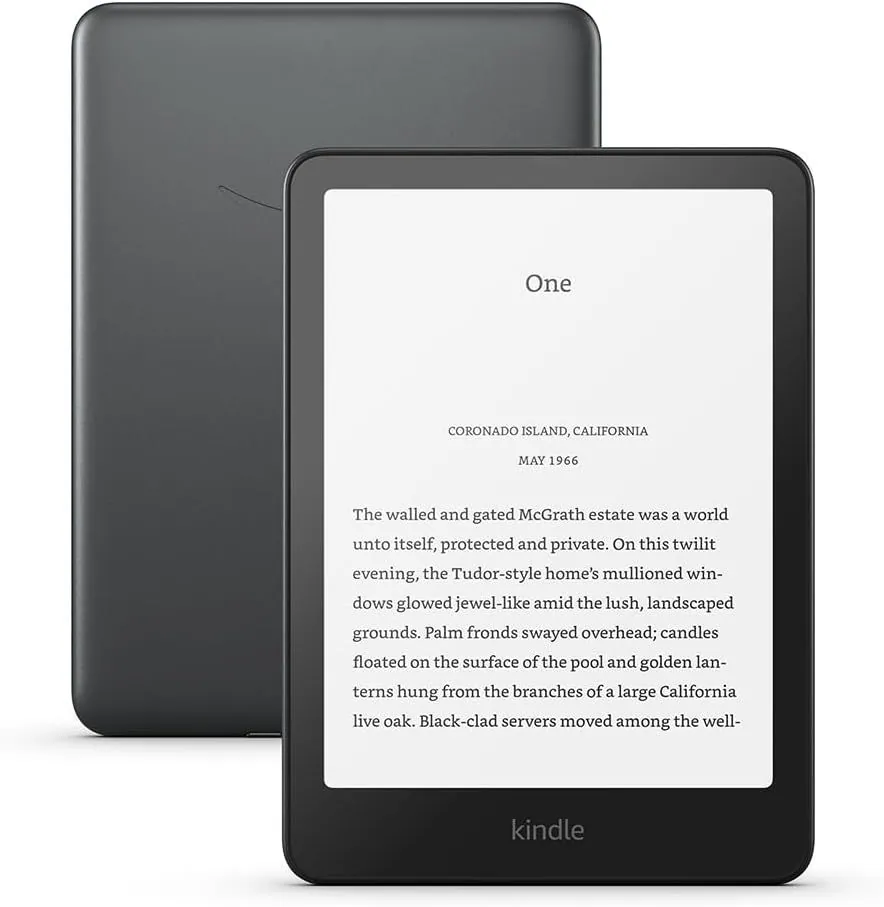 Amazon Kindle Paperwhite Signature Edition (2024) 7" E-book olvasó 32GB Metallic Black (Reklám mentes)
