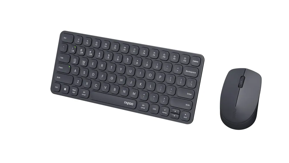 Rapoo 9010M Multi-mode Wireless Ultra-slim Desktop Combo Dark Grey HU – 4. kép