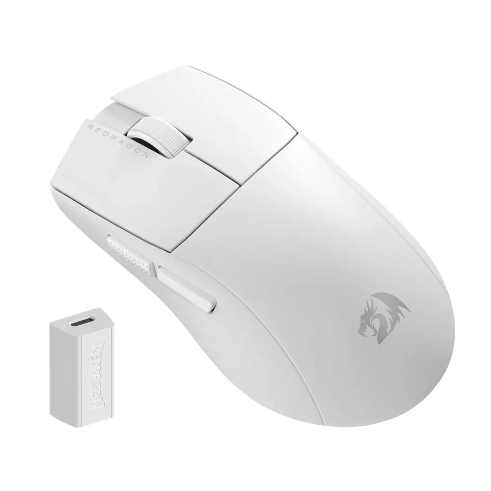 Redragon M916 PRO 4K Wireless Bluetooth Gaming Mouse White – 2. kép