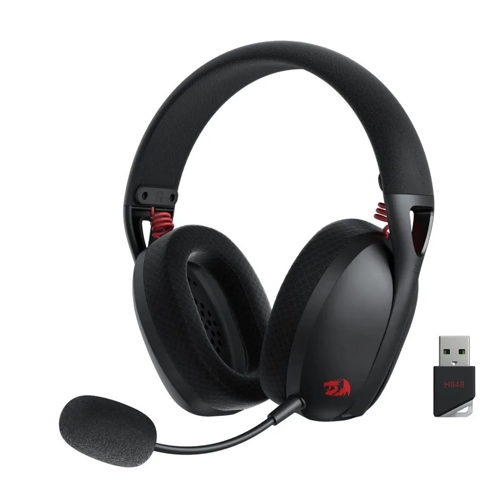 Redragon H848 Wireless Bluetooth Gaming Headset Black – 3. kép