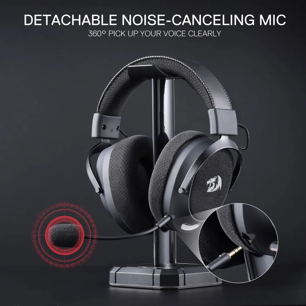 Redragon Arrow Pro H858 Wireless Bluetooth Gaming Headset Black – 2. kép