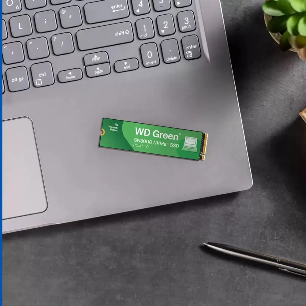 Western Digital 1TB M.2 2280 NVMe SN3000 Green – 3. kép