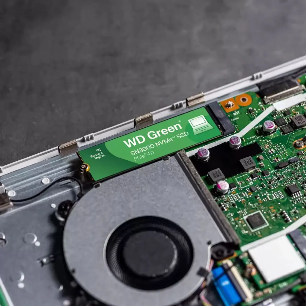 Western Digital 1TB M.2 2280 NVMe SN3000 Green – 4. kép