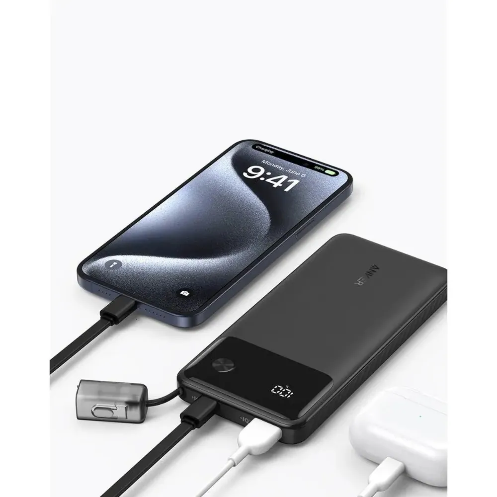 ANKER A1388 10000mAh PowerBank Black – 3. kép