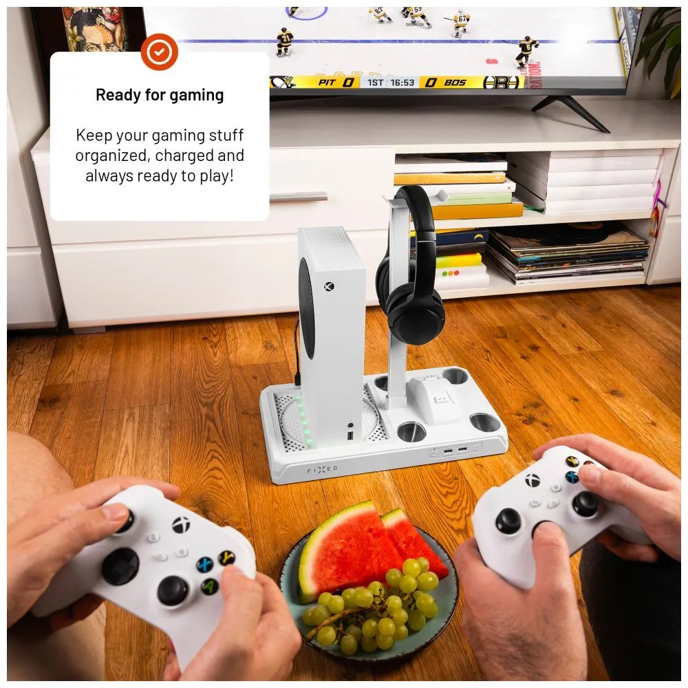 FIXED Többfunkciós állomás Xboxhoz X és S-hez fehér – 10. kép