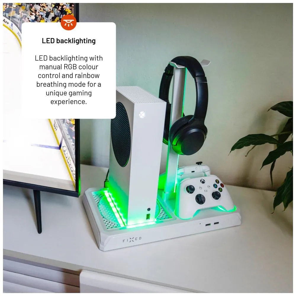FIXED Többfunkciós állomás Xboxhoz X és S-hez fehér – 11. kép