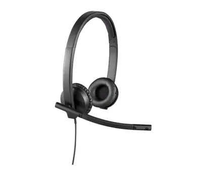 Logitech H570e Teams Headset Black – 2. kép