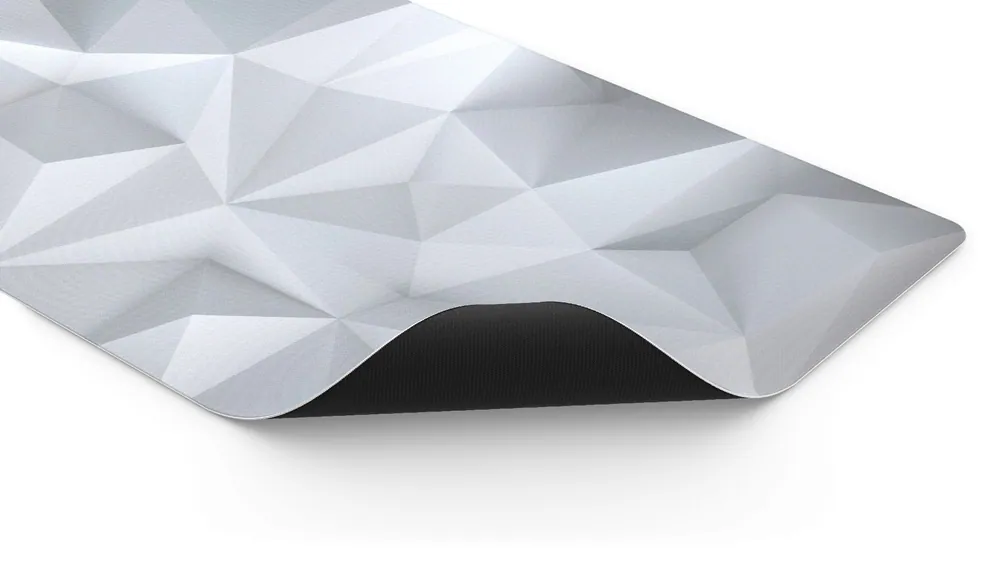 Endorfy Crystal Onyx White XL Egérpad White – 5. kép