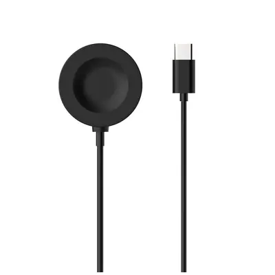 FIXED USB-C töltőkábel Huawei Watch GT 2 Pro/3/3 Pro/4/4 Pro/5/5 Pro okosórához, fekete
