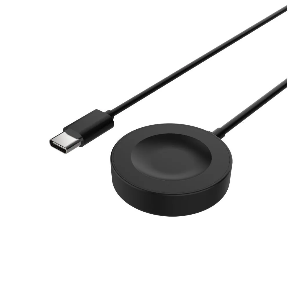 FIXED USB-C töltőkábel Huawei Watch GT 2 Pro/3/3 Pro/4/4 Pro/5/5 Pro okosórához, fekete – 2. kép