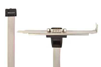 Gembird DB9 Serial Port Receptacle on Bracket – 2. kép