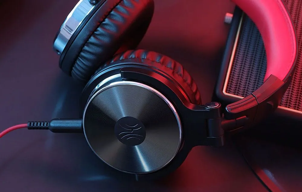 OneOdio Pro 10 Headset Red – 3. kép
