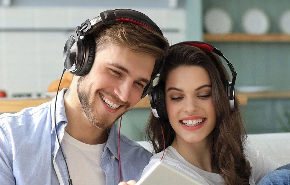 OneOdio Pro 10 Headset Red – 5. kép