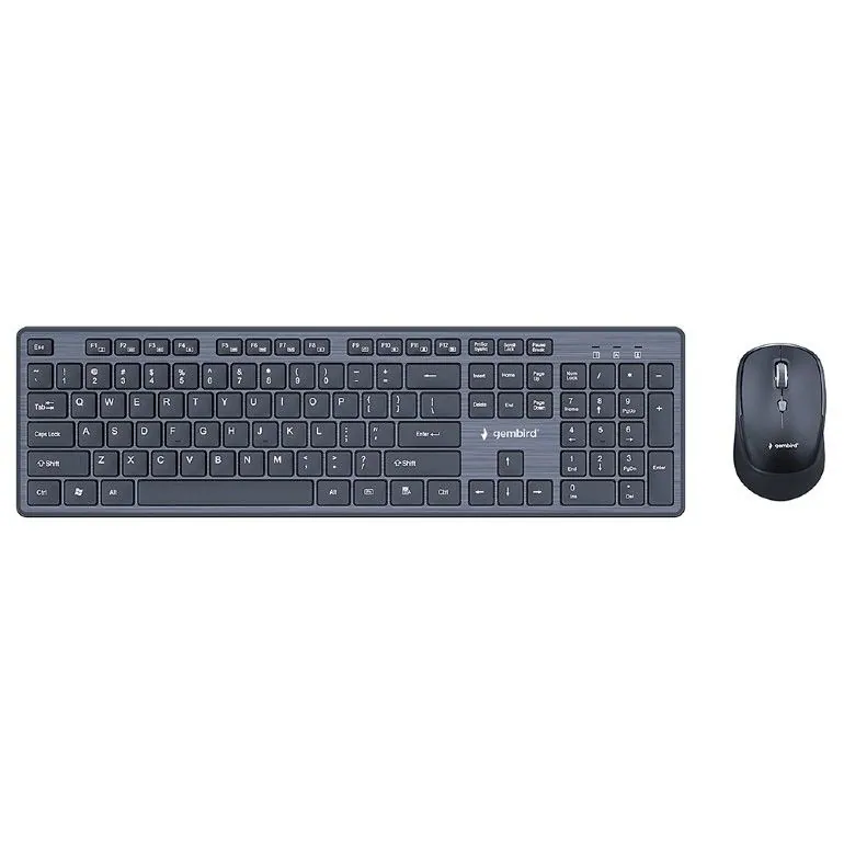 Gembird KBS-WCH-04 Keyboard Combo Black US