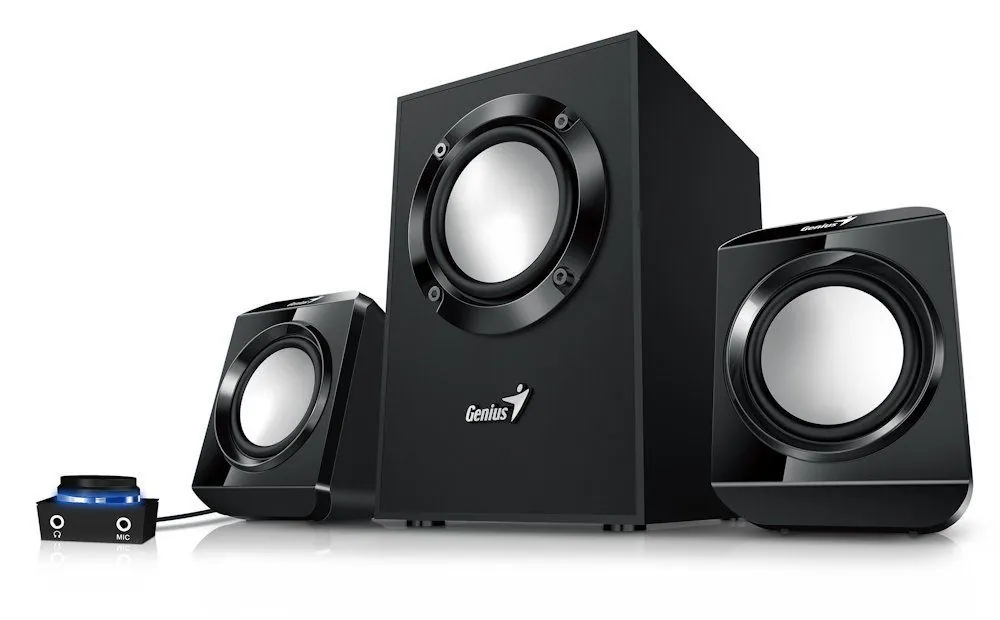 Genius SW-2.1 300 II hangszóró Black – 3. kép