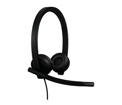 Logitech H570E Teams USB-C Stereo Headset Black – 2. kép