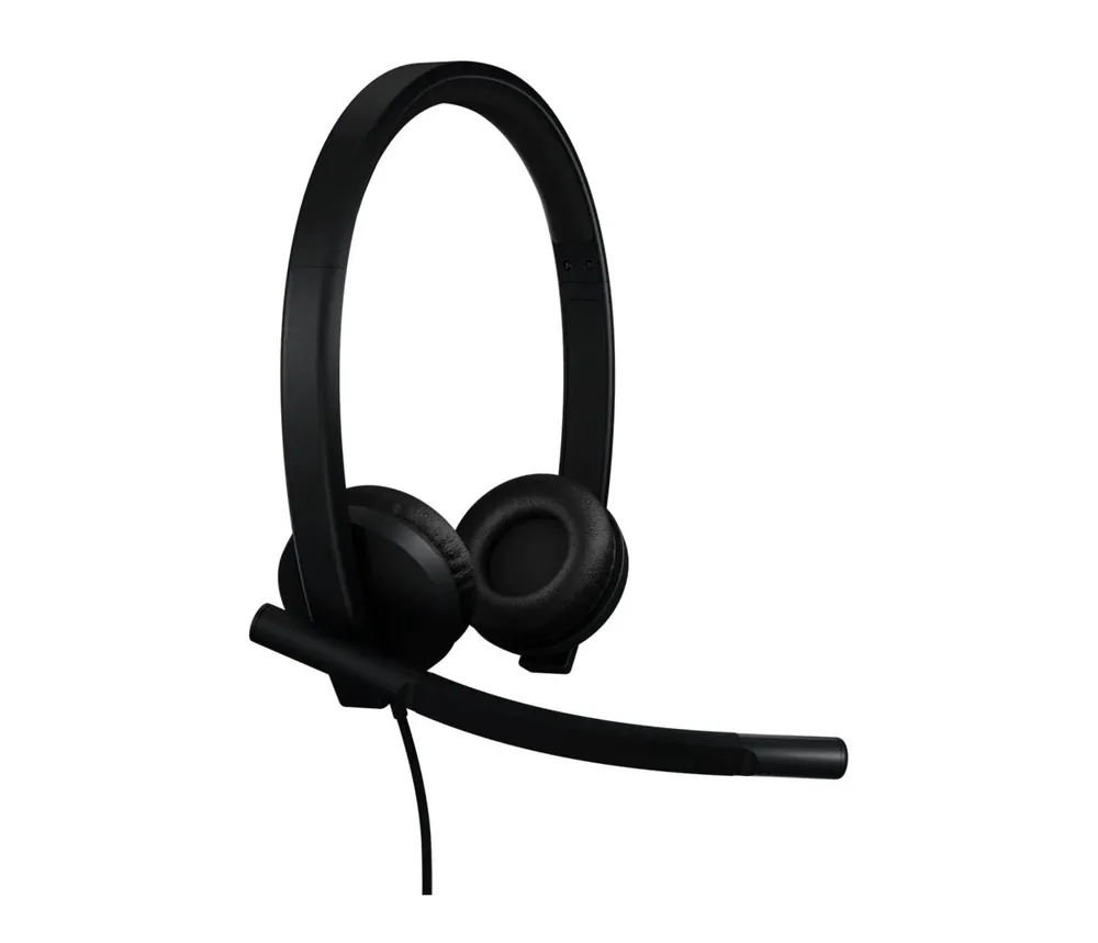 Logitech H570E Teams USB-C Stereo Headset Black – 2. kép