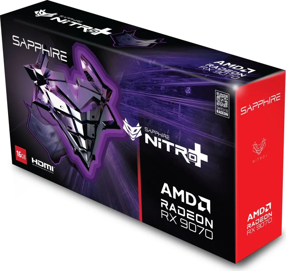 Sapphire Radeon RX9070 16GB DDR6 Nitro+ Gaming OC – 7. kép